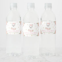 Chic Lama Blush Floral Chá de fraldas Rosa Favorit