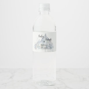 Rótulo De Garrafa De Vinho Chuva de Bebê de Natal ao Ar Livre Baby Shower