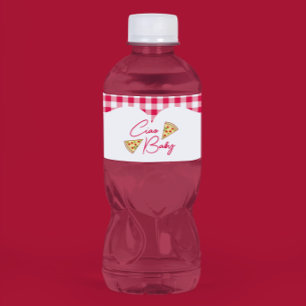 Rótulo De Garrafa De Vinho Ciao Baby Chá de Bebê Italiano