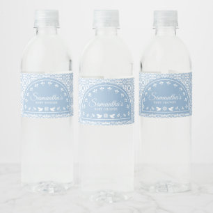 Rótulo De Garrafa De Vinho Cielito Lindo Papel Picado Chás de Bebê