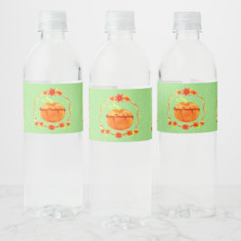 Rótulo De Garrafa De Vinho Correspondência com a Aquarela de Ação de Graças P