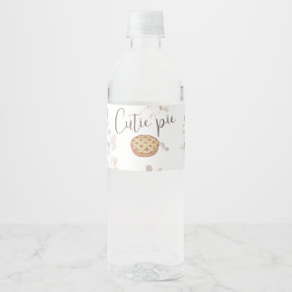 Rótulo De Garrafa De Vinho Cutie Pie