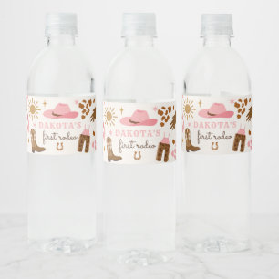 Rótulo De Garrafa De Vinho Decoração de Festa de aniversário do Ranking Rodeo