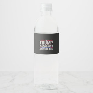 Rótulo De Garrafa De Vinho Dia da Inauguração de Trump Janeiro de 2025 Presid
