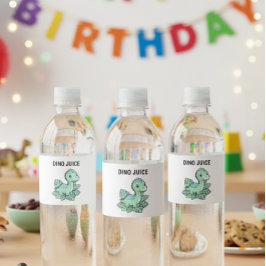 Rótulo De Garrafa De Vinho Dinosaur Food & Drink Labels Set- You Personalize!