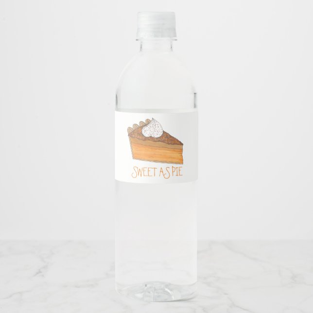 Rótulo De Garrafa De Vinho Doce Como Dessert De Feriado De Batata Doce (Frente)
