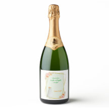 Rótulo de Garrafa de Vinho e Espumante para Casame
