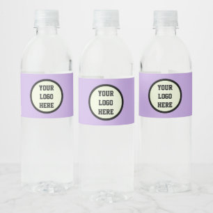 Rótulo De Garrafa De Vinho Empresa de Logotipo Personalizado Lilac Negócios C