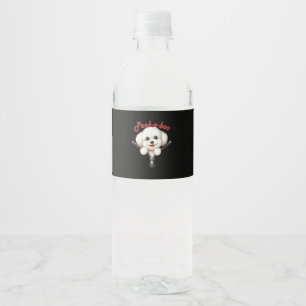 Rótulo De Garrafa De Vinho Engraçado - Peekaboo Halloween
