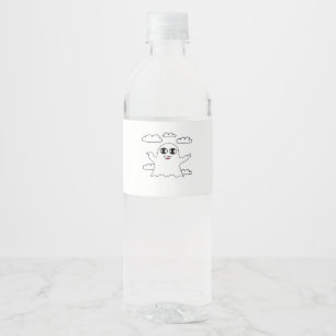 Rótulo De Garrafa De Vinho Estilo criativo de pequeno boo bonito