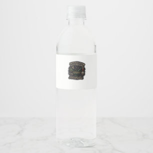 Rótulo De Garrafa De Vinho Fantasia de Whimsigoth - Florestas Místicas, Luas