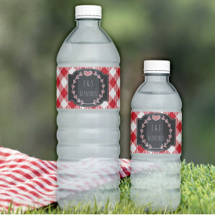 Rótulo De Garrafa De Vinho Festa de CHURRASCO de Verão, Casamento, Aniversári