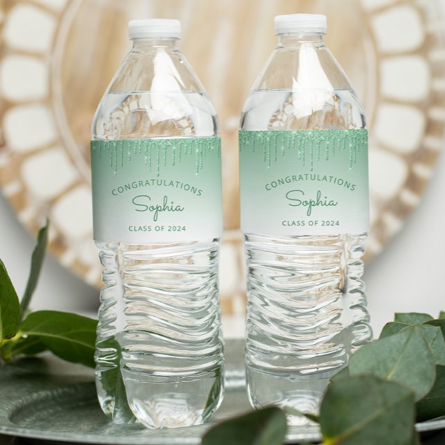 Rótulo De Garrafa De Vinho festa de formatura de Coleta Verde 2024 (Criador carregado)