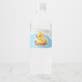 Rótulo De Garrafa De Vinho Festa de primeiro aniversario de Borracha Amarela 