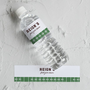 Rótulo De Garrafa De Vinho Festa de primeiro aniversario de Futebol do 1º ano