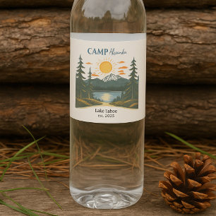 Rótulo De Garrafa De Vinho Fim de Semana do Campo Russo - Retretar Bacheloret