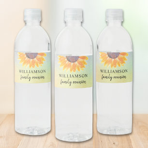 Rótulo De Garrafa De Vinho Flora de Reunião Familiar