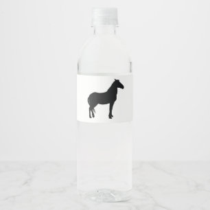 Rótulo De Garrafa De Vinho Fontes do partido do cavalo