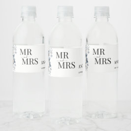 Rótulo De Garrafa De Vinho ilustração em aquarela rústica de um floral 