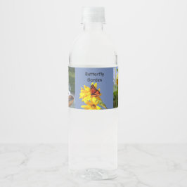 Rótulo De Garrafa De Vinho Jardim da Borboleta