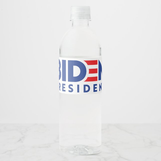 Rótulo De Garrafa De Vinho Joe Biden 2020 Biden para Presidente (Frente)