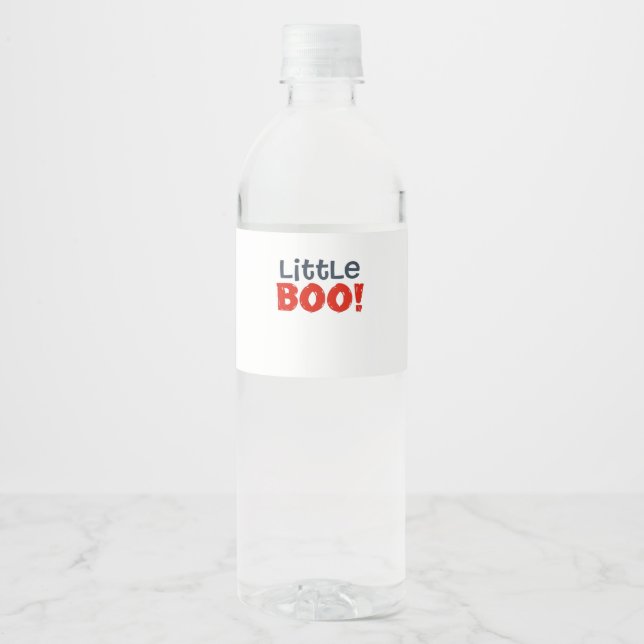 Rótulo De Garrafa De Vinho Little Boo Creative Casual (Frente)