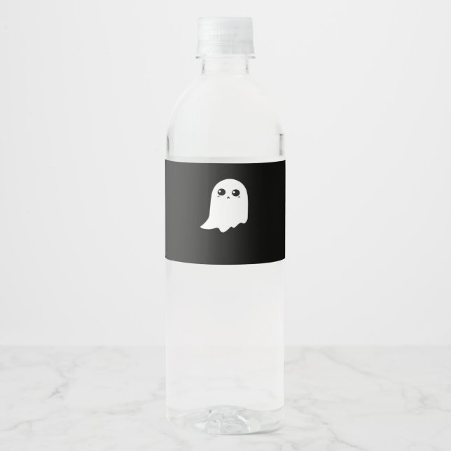 Rótulo De Garrafa De Vinho Little Boo Engraçado Meme (Frente)