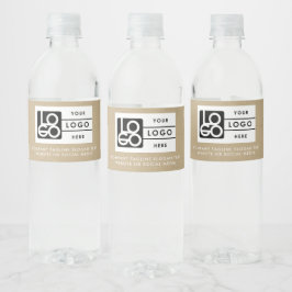 Rótulo De Garrafa De Vinho Logo Business Corporate Company Minimalist Kraft