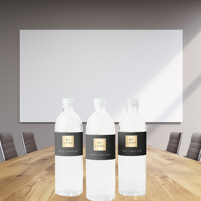 Rótulo De Garrafa De Vinho Logotipo branco preto (Criador carregado)