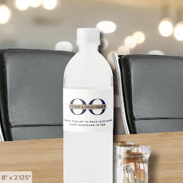 Rótulo De Garrafa De Vinho Logotipo Personalizado Adicionar seu Texto do Slog