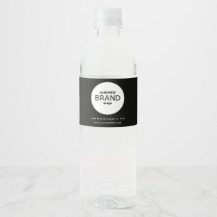 Rótulo De Garrafa De Vinho Logotipo Personalizado Empresa Negócios Corporativ
