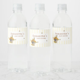 Rótulo De Garrafa De Vinho MAMÃE a CHÁ DE FRALDAS