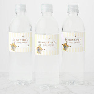 Rótulo De Garrafa De Vinho MAMÃE a CHÁ DE FRALDAS