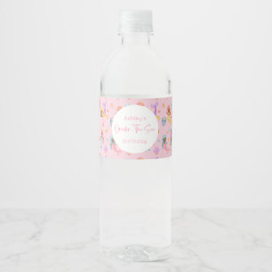 Rótulo De Garrafa De Vinho Mermaid Birthday