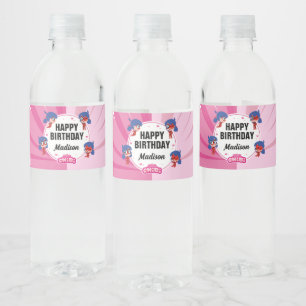 Rótulo De Garrafa De Vinho Miraculoso Ladybug Chibi Birthday