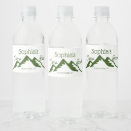 Rótulo De Garrafa De Vinho Montagens de Bach do Campo Personalizado Retroativ