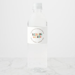 Rótulo De Garrafa De Vinho Noiva Disco Despedida de Solteira Retro Rainhas da