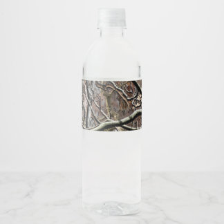 Rótulo De Garrafa De Vinho Padrão de Camouflage de Caça 8