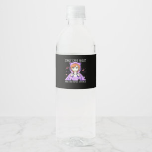 Rótulo De Garrafa De Vinho Peekabo Anime Manga