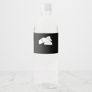 Rótulo De Garrafa De Vinho Peekaboo Clássico Engraçado