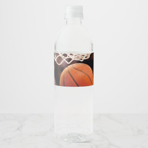 Rótulo De Garrafa De Vinho Pontuação de Basquete