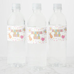 Rótulo De Garrafa De Vinho Preppy Patch Eleven é um Clima 11º Aniversário