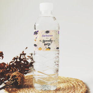 Rótulo De Garrafa De Vinho Primeiro aniversario de Dia das Bruxas Spooky One