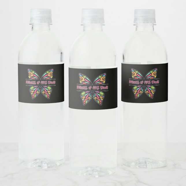 Rótulo De Garrafa De Vinho Princesa Do Primeiro Grau (Garrafas)