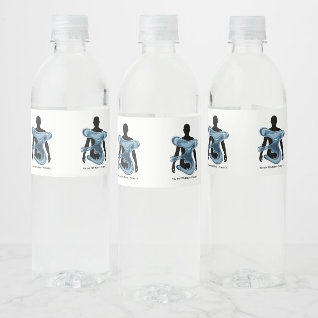 Rótulo De Garrafa De Vinho Projeto de Conscientização Ecológica para Conserva (Garrafas)