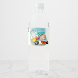 Rótulo De Garrafa De Vinho Race Car Aniversário dois rápido