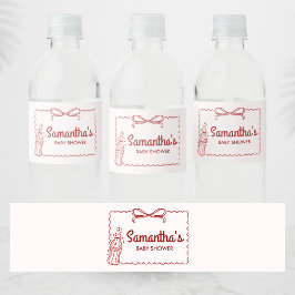 Rótulo De Garrafa De Vinho Ready to Pop Soda Baby Shower