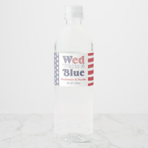 Rótulo De Garrafa De Vinho Retro Casamento Branco Azul Churrasco Festa de Noi