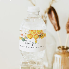 Rótulo De Garrafa De Vinho ROMY Rustic Floral Sweet As Can Be Chá de fraldas