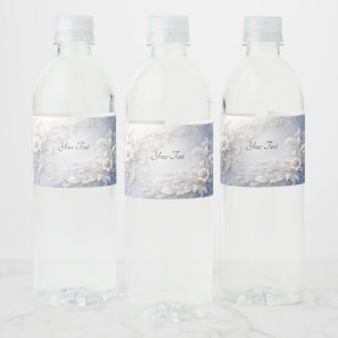 Rótulo De Garrafa De Vinho Rótulo do Frasco de Água Flórida Branco